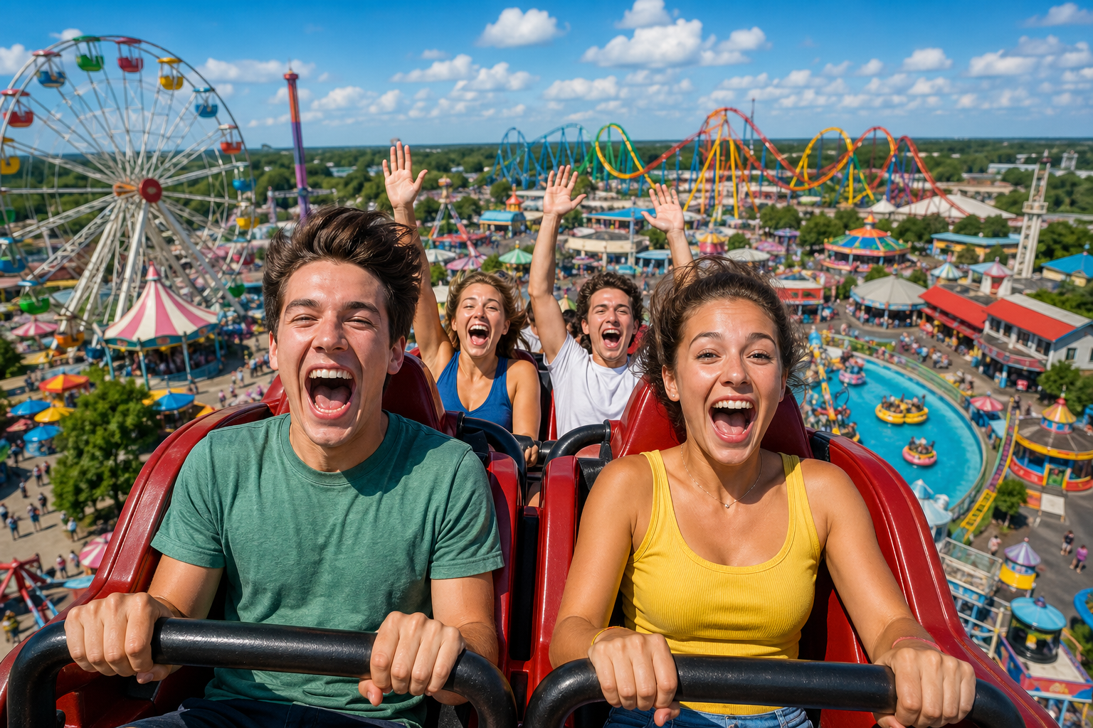 2° premio: ingresso al parco divertimenti per 4 persone